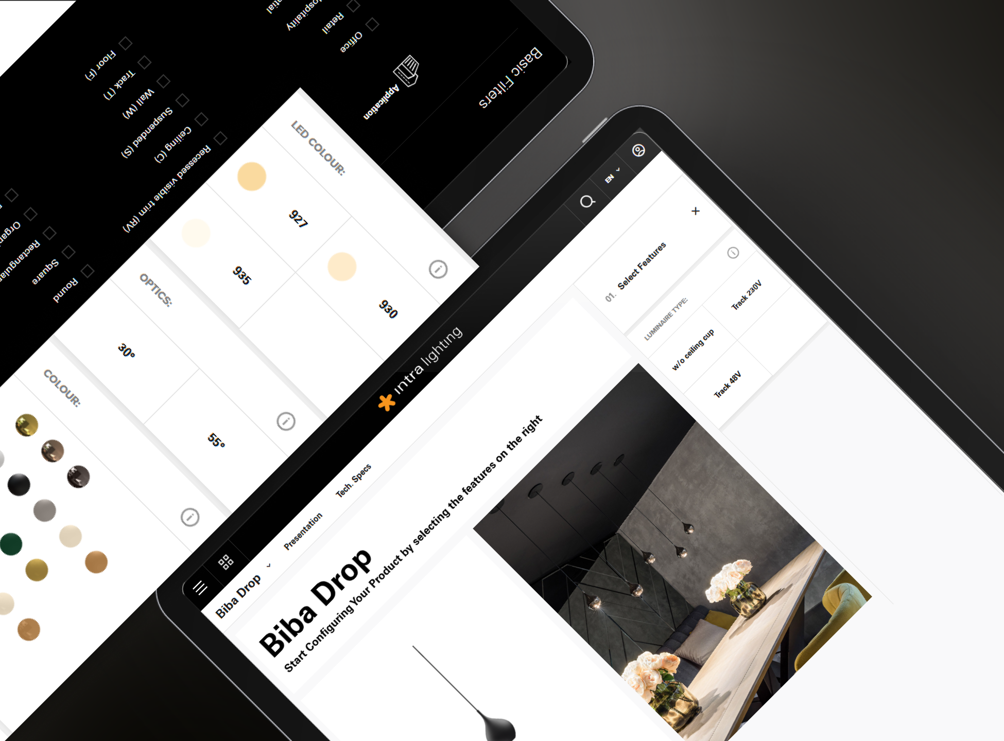 Intra web configurator