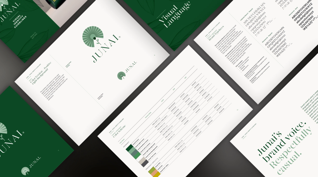 Junai visual identity 02