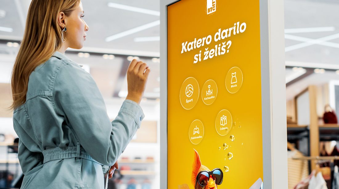 Btc interactive kiosk