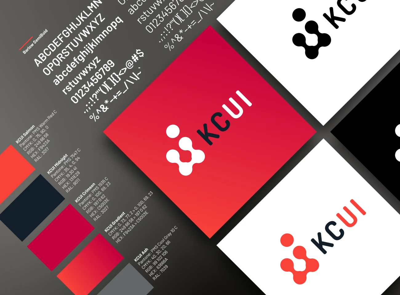 Kcui visual identity